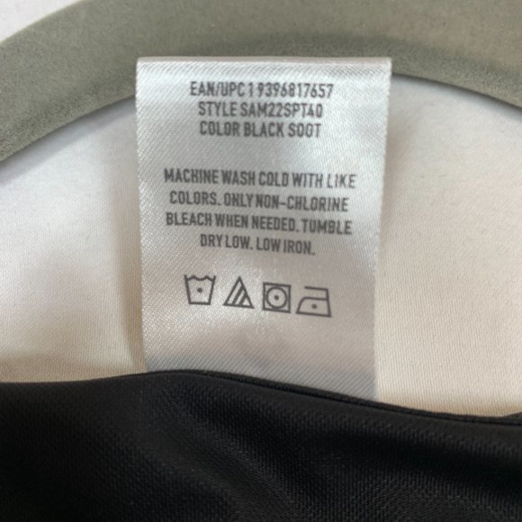 Members Mark Womens Moisture Wicking Work it Out Active Tee Shirt Black Size XXL - Picture 12 of 12